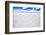 Driving Through Uyuni Salt Flats (Salar De Uyuni), Uyuni, Bolivia, South America-Matthew Williams-Ellis-Framed Photographic Print