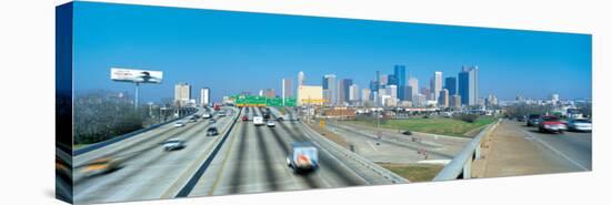 Driving to Houston, Texas-null-Stretched Canvas