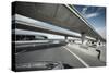 Driving under Overpass Road Bridges.-logoboom-Stretched Canvas