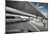 Driving under Overpass Road Bridges.-logoboom-Mounted Premium Photographic Print