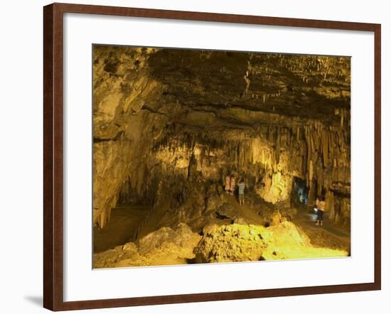 Drogarati Cave, Near Sami, Kefalonia (Cephalonia), Ionian Islands, Greece-R H Productions-Framed Photographic Print