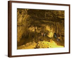 Drogarati Cave, Near Sami, Kefalonia (Cephalonia), Ionian Islands, Greece-R H Productions-Framed Photographic Print