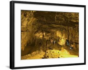 Drogarati Cave, Near Sami, Kefalonia (Cephalonia), Ionian Islands, Greece-R H Productions-Framed Photographic Print