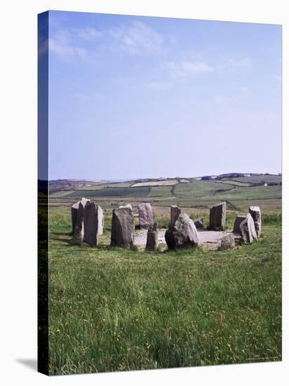 Drombeg Prehistoric Stone Circle, County Cork, Munster, Eire (Republic of Ireland)-Michael Jenner-Stretched Canvas