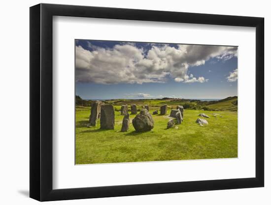 Drombeg stone circle, near Clonakilty, County Cork, Munster, Republic of Ireland, Europe-Nigel Hicks-Framed Photographic Print