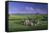 Drombeg Stone Circle-David Nunuk-Framed Stretched Canvas