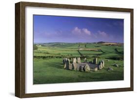 Drombeg Stone Circle-David Nunuk-Framed Photographic Print