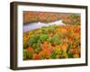 Drone Aerial Panorama's in Autumn Fall-Steve Ellis-Framed Photographic Print
