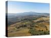 Drone Air View of the Town and Val D'orcia-Guido Cozzi-Stretched Canvas