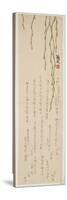 Drooping Willow, 1818-1829-Sat? Masuyuki-Stretched Canvas