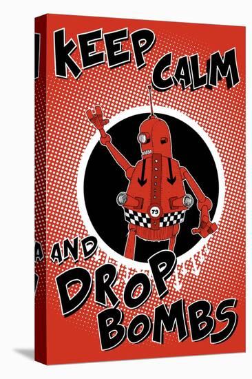 Drop Bombs-Craig Snodgrass-Stretched Canvas