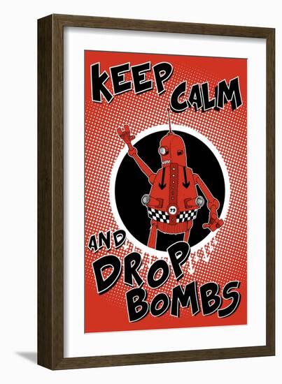 Drop Bombs-Craig Snodgrass-Framed Giclee Print