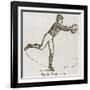 Drop-Kick, Illustration for 'Cassell's Book of Sports and Pastimes', C.1890-null-Framed Giclee Print