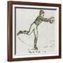 Drop-Kick, Illustration for 'Cassell's Book of Sports and Pastimes', C.1890-null-Framed Giclee Print