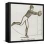 Drop-Kick, Illustration for 'Cassell's Book of Sports and Pastimes', C.1890-null-Framed Stretched Canvas