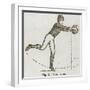 Drop-Kick, Illustration for 'Cassell's Book of Sports and Pastimes', C.1890-null-Framed Giclee Print