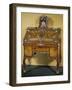 Drop Leaf Writing Desk and Inlays, 1765-David Roentgen-Framed Giclee Print