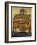 Drop Leaf Writing Desk and Inlays, 1765-David Roentgen-Framed Giclee Print