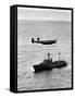 Drop over Weather Ship "India" from Raf Shackleton of 204 Squadron-null-Framed Stretched Canvas