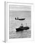 Drop over Weather Ship "India" from Raf Shackleton of 204 Squadron-null-Framed Photographic Print