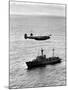 Drop over Weather Ship "India" from Raf Shackleton of 204 Squadron-null-Mounted Photographic Print