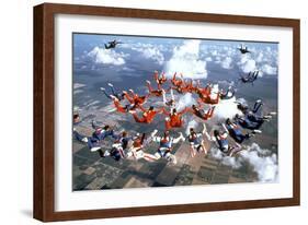 Drop Zone De Johnbadham Avec Wesley Snipes 1994-null-Framed Photo