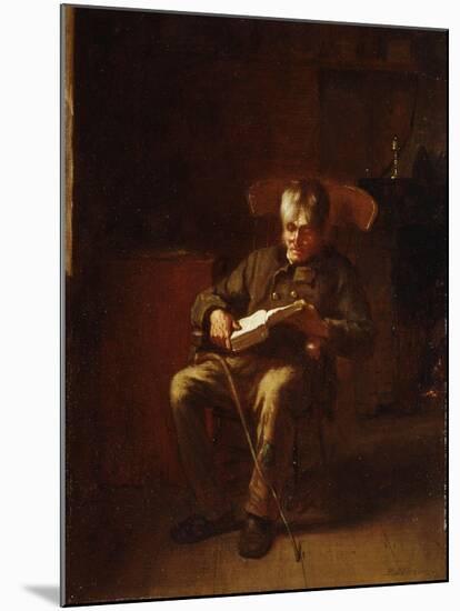 Dropping Off, 1873-Eastman Johnson-Mounted Giclee Print