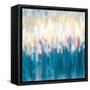 Drops of Indigo-Karen Lorena Parker-Framed Stretched Canvas