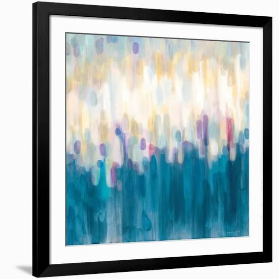 Drops of Indigo-Karen Lorena Parker-Framed Art Print