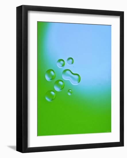 Drops of Water-Arne Morgenstern-Framed Photographic Print