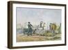 Droshka, 1803-John Augustus Atkinson-Framed Giclee Print