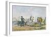 Droshka, 1803-John Augustus Atkinson-Framed Giclee Print