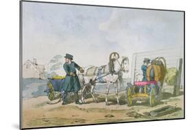 Droshka, 1803-John Augustus Atkinson-Mounted Giclee Print