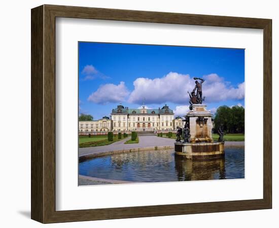 Drottiningholm Castle, Stockholm, Sweden-Sylvain Grandadam-Framed Photographic Print