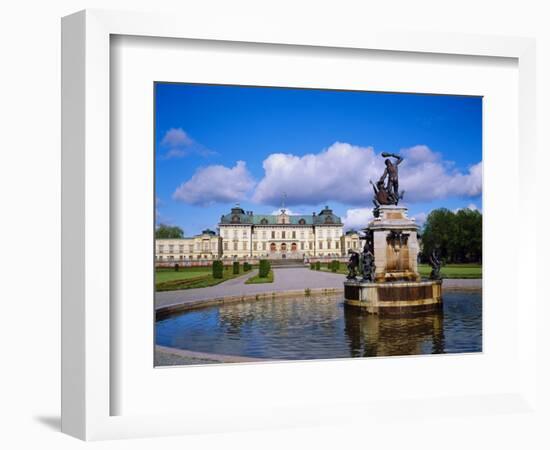 Drottiningholm Castle, Stockholm, Sweden-Sylvain Grandadam-Framed Photographic Print