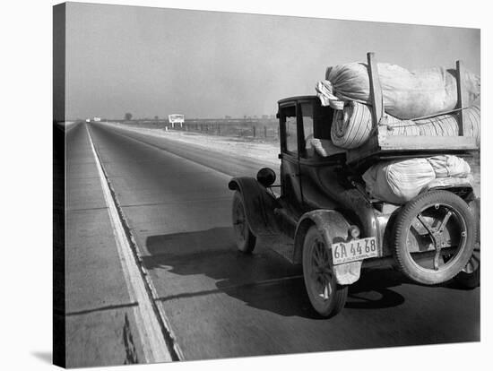 Drought Refugee, 1936-Dorothea Lange-Stretched Canvas