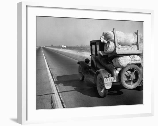 Drought Refugee, 1936-Dorothea Lange-Framed Giclee Print