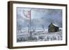 Drover's Arms and the Red Flag, Near Garth, 1992-Huw S. Parsons-Framed Giclee Print