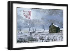 Drover's Arms and the Red Flag, Near Garth, 1992-Huw S. Parsons-Framed Giclee Print