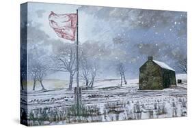 Drover's Arms and the Red Flag, Near Garth, 1992-Huw S. Parsons-Stretched Canvas