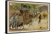 Drover's Wagon-null-Framed Stretched Canvas