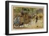 Drover's Wagon-null-Framed Giclee Print