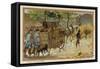 Drover's Wagon-null-Framed Stretched Canvas