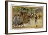 Drover's Wagon-null-Framed Giclee Print