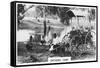 Drovers Camp, Australia, 1928-null-Framed Stretched Canvas