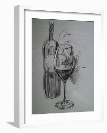 Drowned in Red Wine-Nobu Haihara-Framed Giclee Print