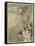 Drowning Girl-Arthur Rackham-Framed Stretched Canvas