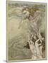 Drowning Girl-Arthur Rackham-Mounted Art Print