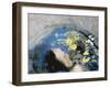 Drowning of Ophelia-Odilon Redon-Framed Giclee Print