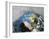 Drowning of Ophelia-Odilon Redon-Framed Giclee Print